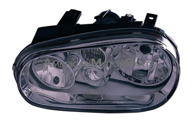 Depo pair replacement headlight w/o fog lamp 99-02 volkswagen golf gti