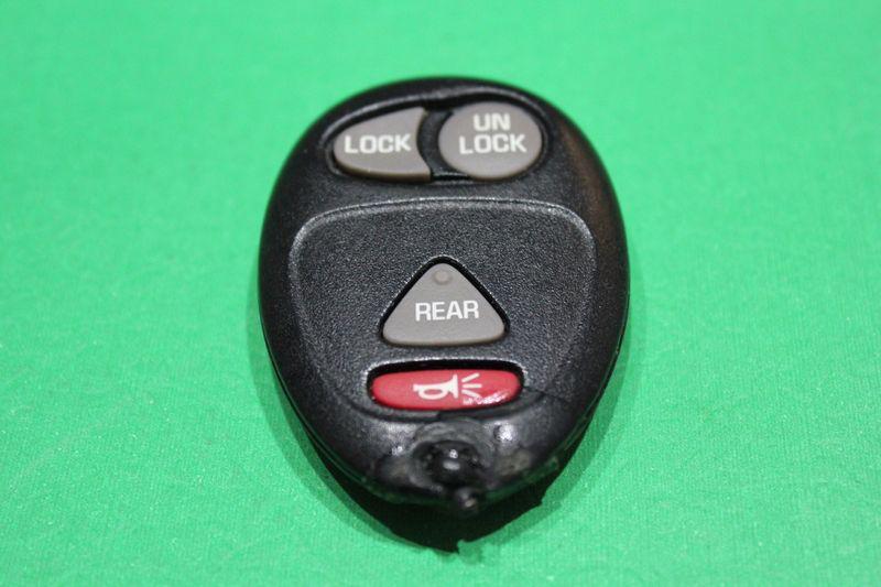 Oem genuine gm  pontiac 01-05 aztec keyless remote 4 button transmitter