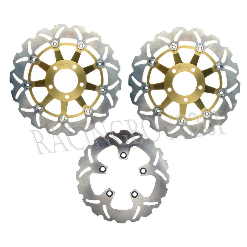 Full set brake disc 290mm rotor for suzuki gsf bandit 600 gsx f 600 750 sv s 650