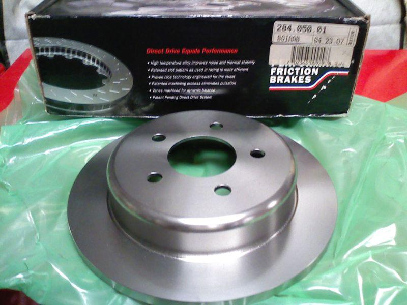 Ford crown victoria, rear disc brake rotor, premium performance friction 