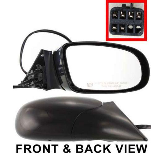 New passengers power side view mirror glass housing w/heat chevy cadillac buick