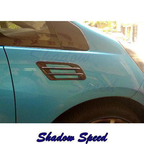 Universal side mesh vent air flow fender decoration sticker for all car ☢