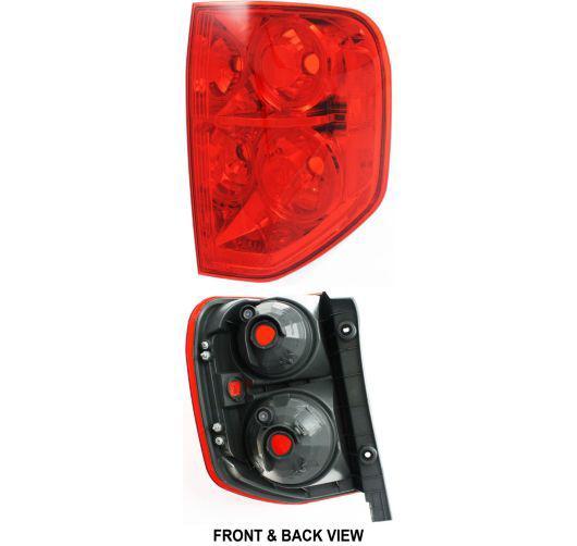 03-05 honda pilot rear brake taillight taillamp rh right passenger side