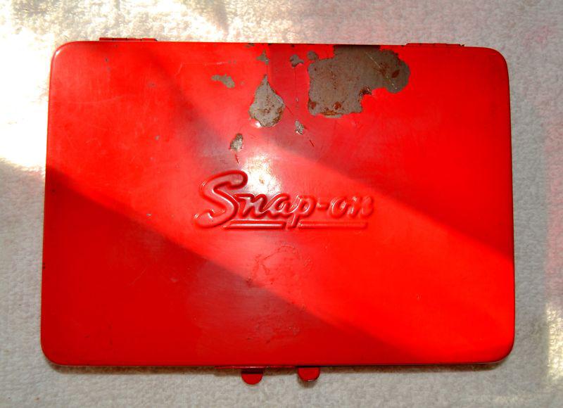 Snapon kra 275 small toolbox for 1/4 inch drive tools, made in 1977