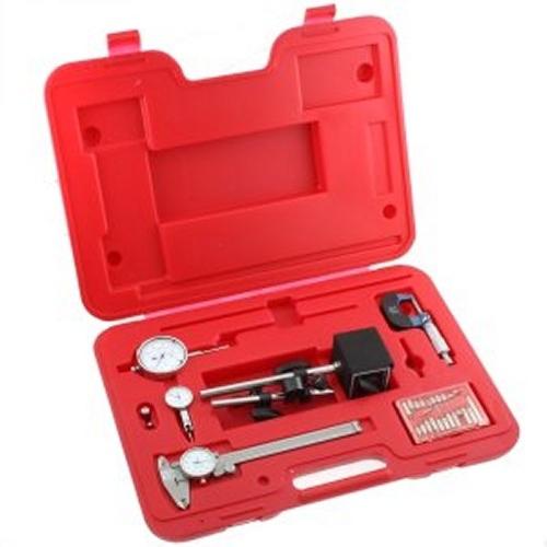 Machinist inspection starter set dial caliper indicator micrometer magnetic base