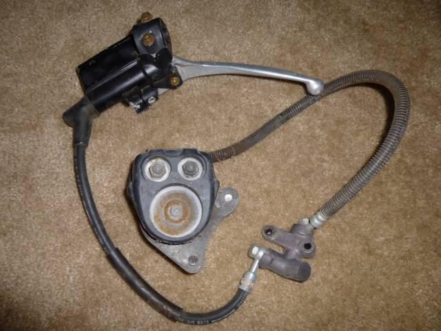 Vintage 1979 kawasaki 400 brake assembly/kz400g-005049