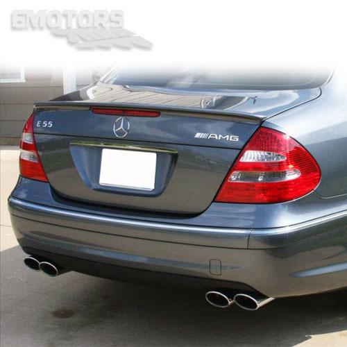 Painted mercedes benz e class w211 4d sedan a type trunk spoiler 02-08 #744 Ω