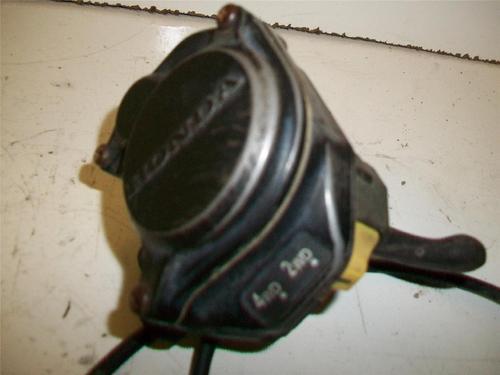 04 honda trx 450 fe foreman thumb throttle w / switch & housing cu