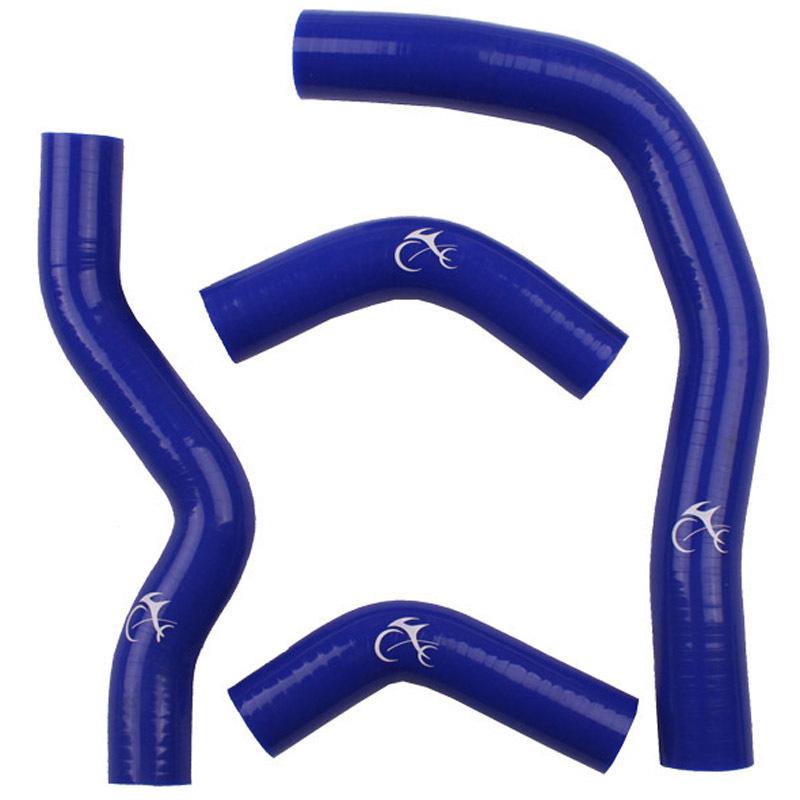 For honda crf250 crf250x crf250r silicone blue radiator hoses 04-09 2005 2006