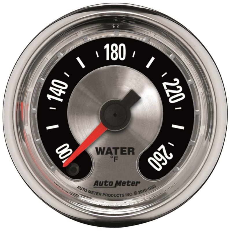 Auto meter 1255 american muscle; water temperature gauge