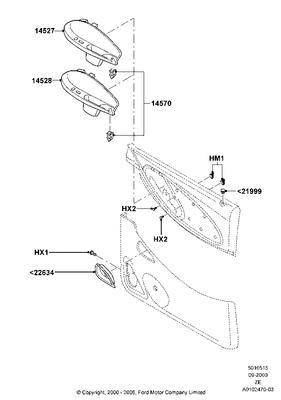 1r3z14527aaa housing switch 01 02 03 04 mustang