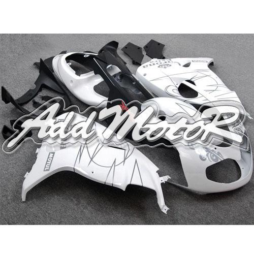 Injection molded fit tl1000r 98-03 corona black white fairing t1z12