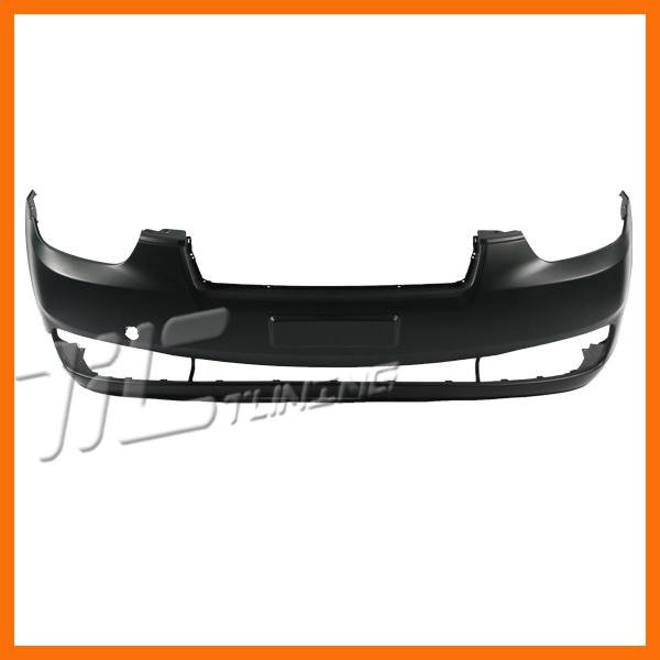 Unpainted primered black front bumper cover for 06-10 hyundai accent