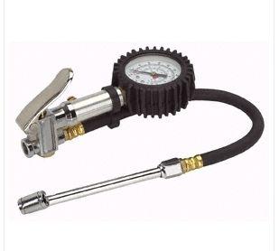 Dual  chuck tire inflator w/dial gauge