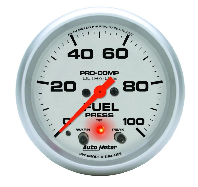 Auto meter 4472 ultra-lite; electric fuel level gauge