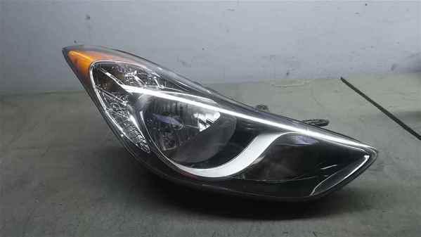 11 12 13 hyundai elantra passenger rh headlight lamp