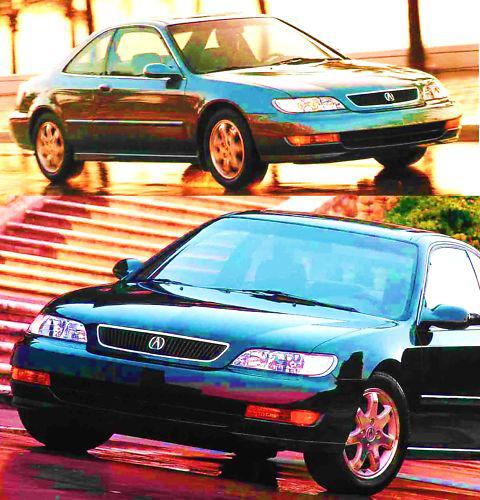 1998 acura cl coupe deluxe brochure-2.3cl & 3.0cl coupe