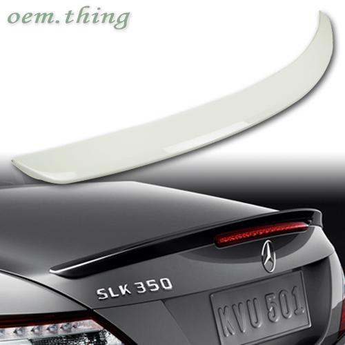 Unpainted mercedes benz r172 slk-class convertible a type trunk spoiler 11-13 ○