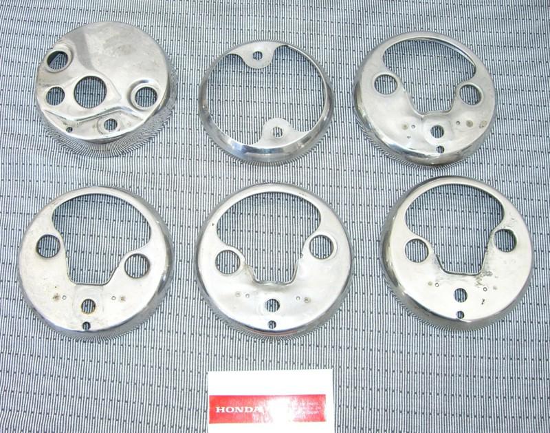  honda cb350  cl350  sl350  + misc honda meter set (mounts) lot used 