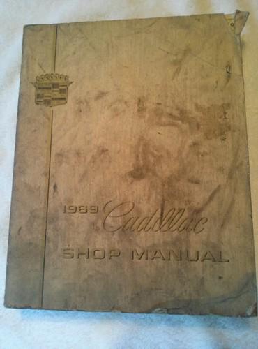 1969 cadillac shop manuals