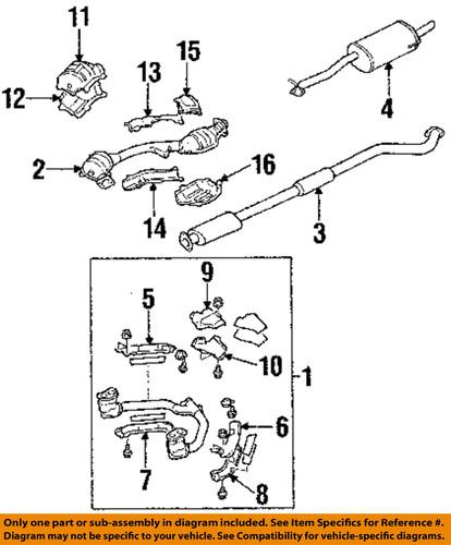 Saab oem 32009473 exhaust pipe