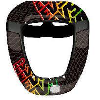 Evs r4 race collar graphics kit re-run rasta, youth