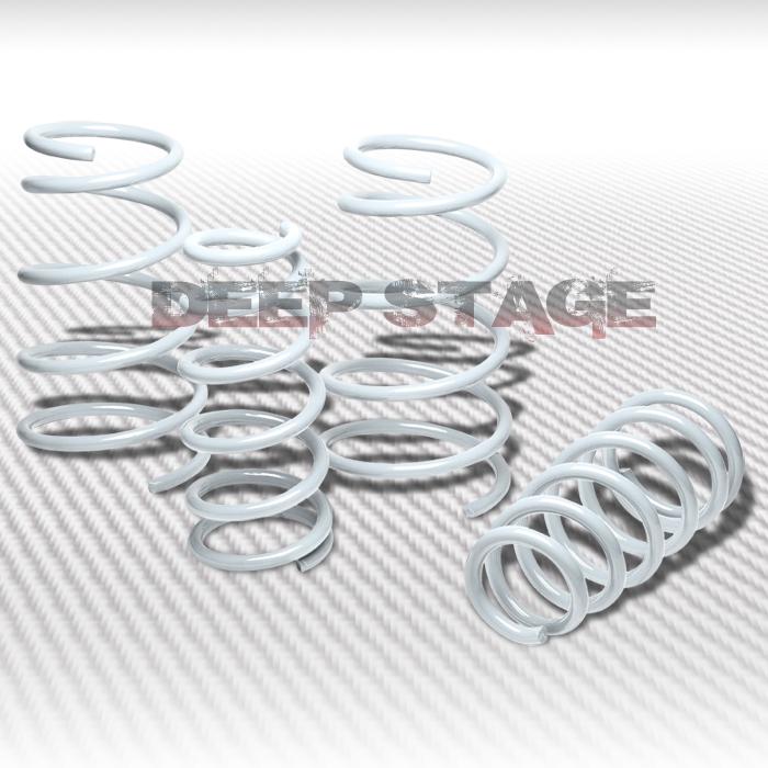 1.5"drop sport suspension lowering spring 06-11 1.6l mc/jb sedan/hatchback white