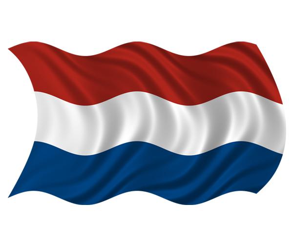 Netherlands waving flag decal 5"x3" holland dutch vinyl car bumper sticker zu1