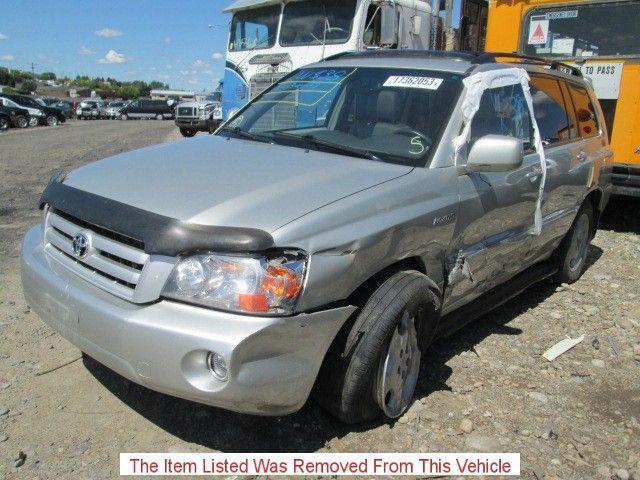 04 05 06 07 highlander power steering pump w/o hybrid 6 cyl 3mzfe eng 2737139