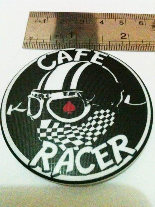 Cafe racer biker life fast ride fast kool ton up 59 club pin vest hat new