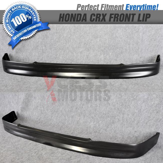 Honda crx 1990-1991 cs style  front bumper lip spoiler poly urethane