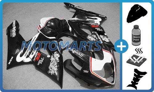 Bundle for suzuki gsxr-1000 k5 05 06 injection body kit fairing & windscreen an