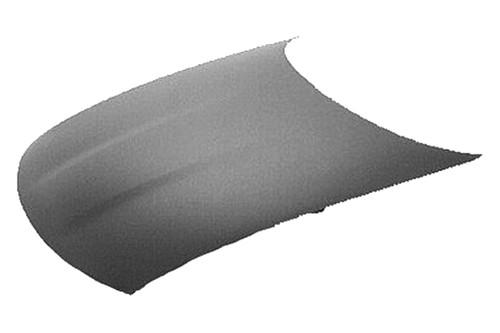 Replace gm1230250v - 99-00 oldsmobile alero hood panel car factory oe style part