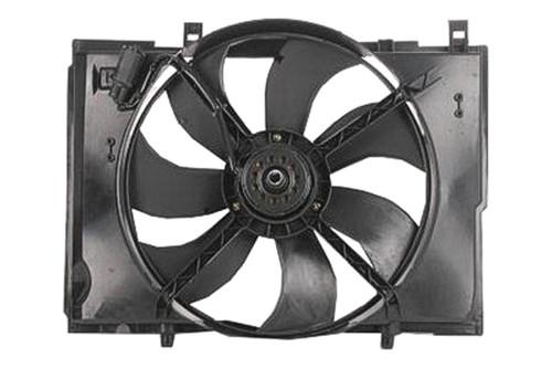 Replace ch3115138 - 04-08 chrysler crossfire radiator fan assembly oe style part