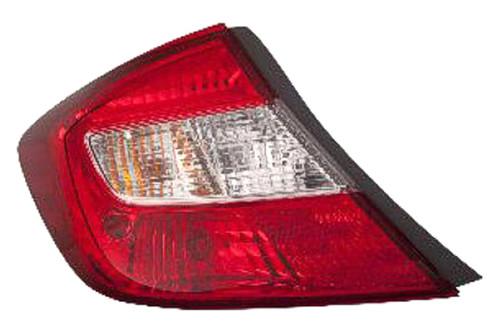 Replace ho2800180 - 2012 honda civic rear driver side outer tail light assembly