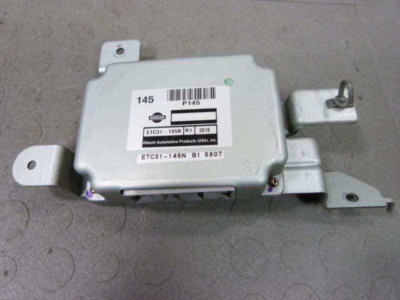 04 05 06 nissan sentra s base 1.8 tcu transmission control unit etc31-145n b1