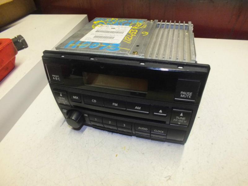 2004 2005 2006 nissan altima cd radio 28185 zb10b  oem g