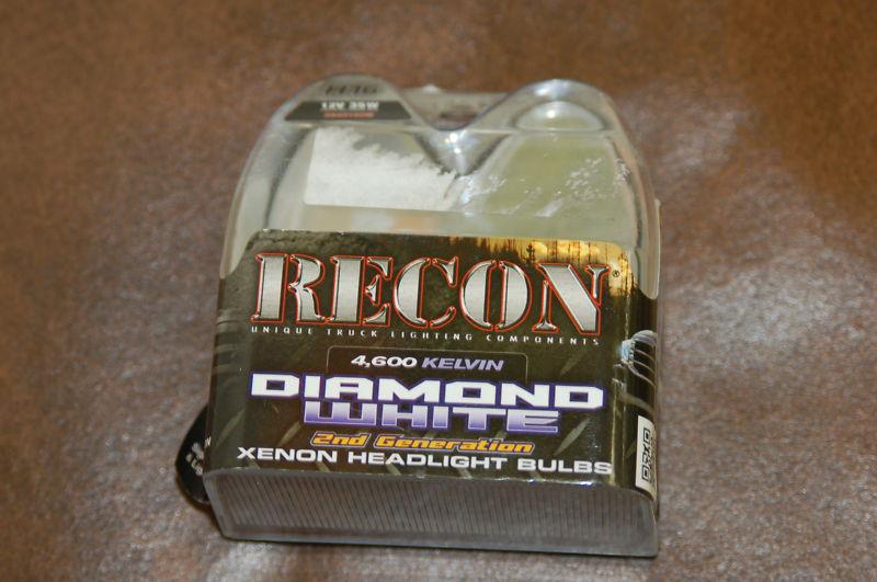 H16 recon diamond white  xenon head light bulbs 264h16dw 12v 35w