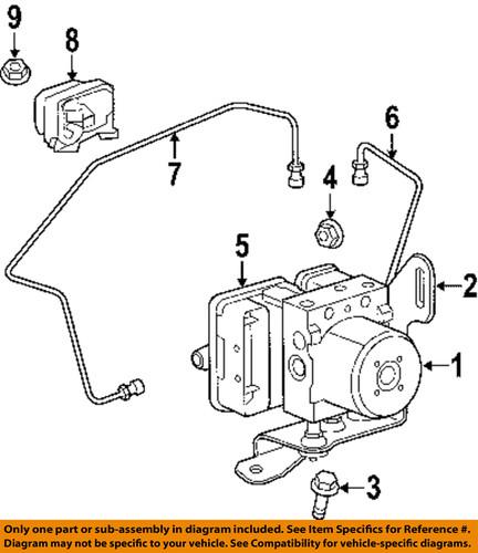 Mopar oem 6105049aa battery-battery tray bolt