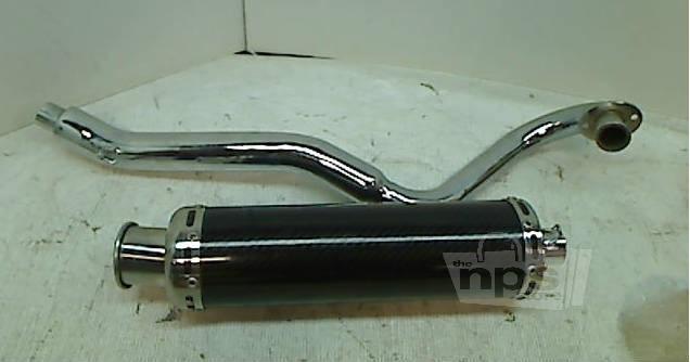 Motorcycle carbon-fiber exhaust pipe new