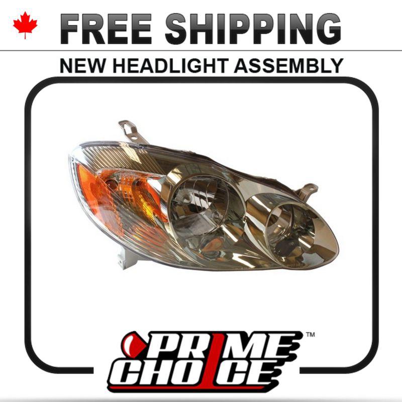 Prime choice new right passenger side headlamp headlight assembly replacement rh