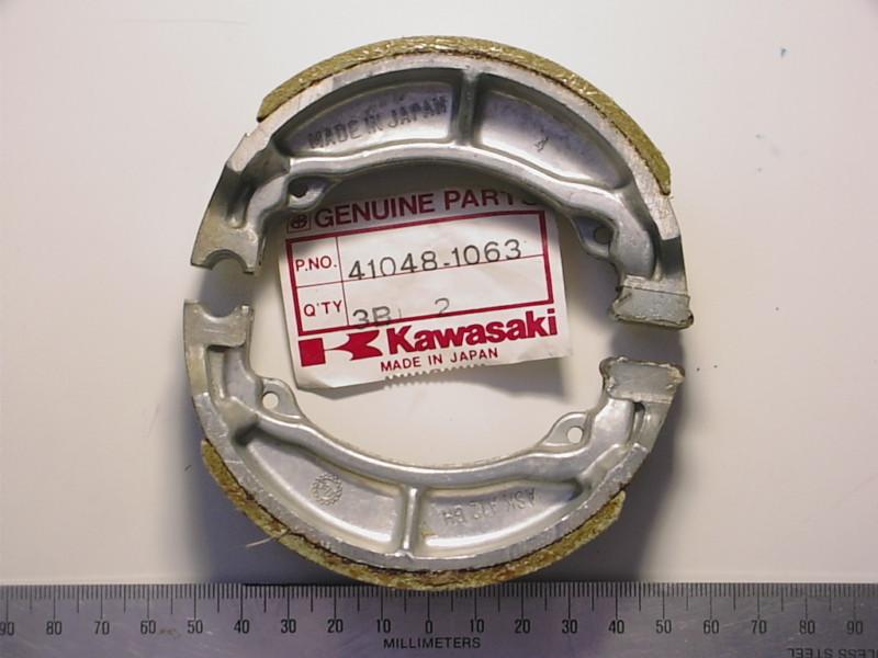 41048-1109 $22.99 brake shoes kawasaki kdx80 kx80 1979 1980 1981 1982 1983