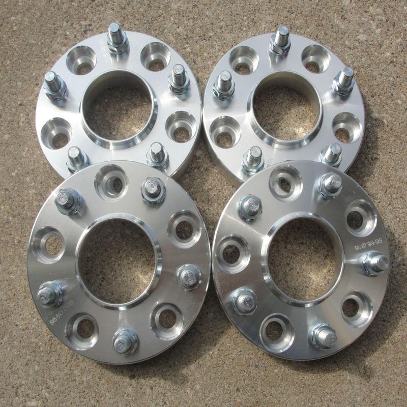 4 jeep 1" wrangler jk rubicon grand cherokee commander wheel spacers hubcentric