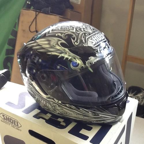 Shoei rf1000 diabolic zero helmet