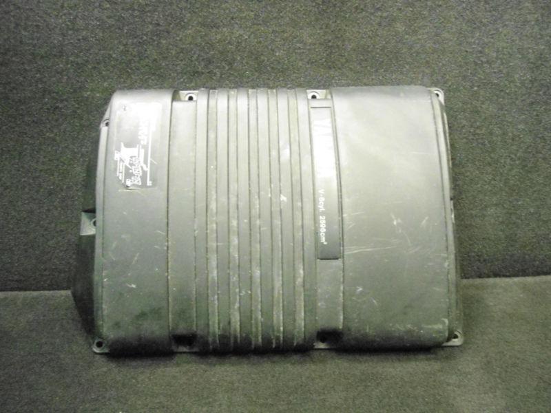 Yamaha #6g5-14418-00-00 air silencer cover 1984-1999 v6/150-220hp outboard ~419~