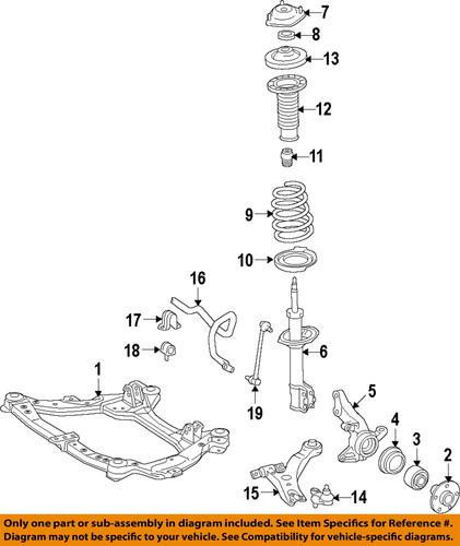 Toyota oem 4806812300 front suspension-lower control arm