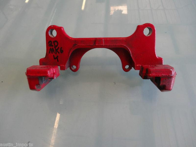 Mk6 vw gti gli 2.0t tsi front brake caliper carrier one only red oem #4