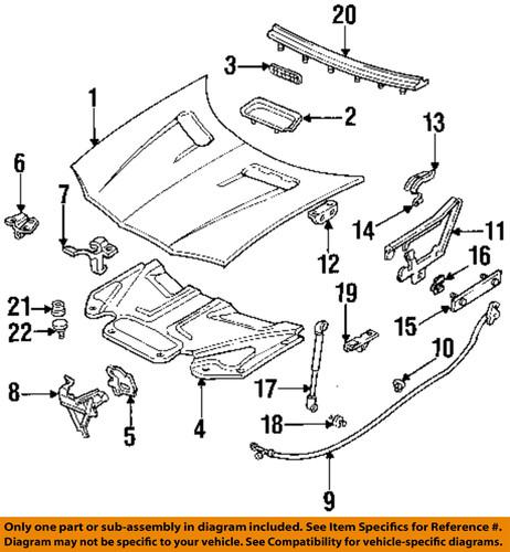 Gm oem 10324201 hood-lock