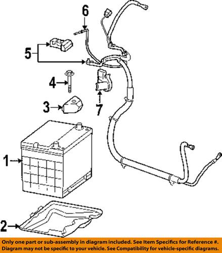 Chevrolet gm oem 19115413 battery cable-negative/battery cable negative