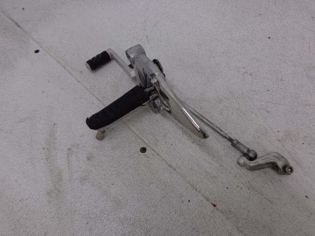 2005 triumph sprint 1050 left rear set foot peg shifter & bracket